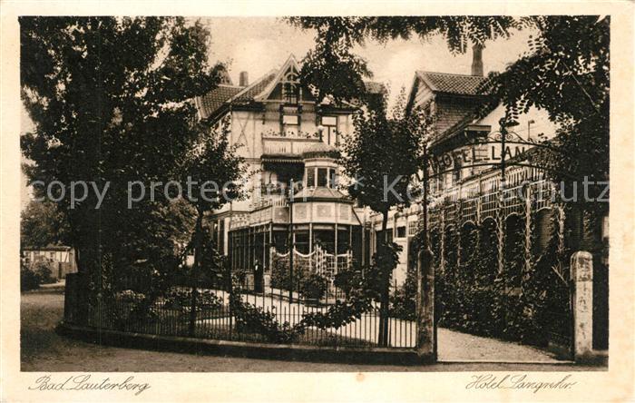 Bad Lauterberg Hotel Langrehr