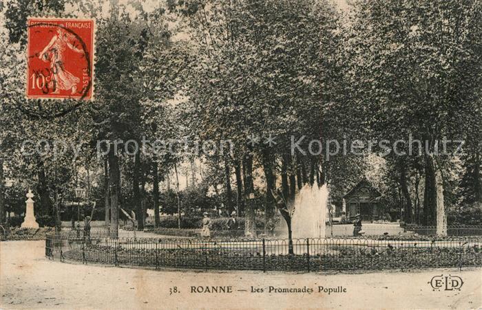 Roanne Loire Les Promenades Populle