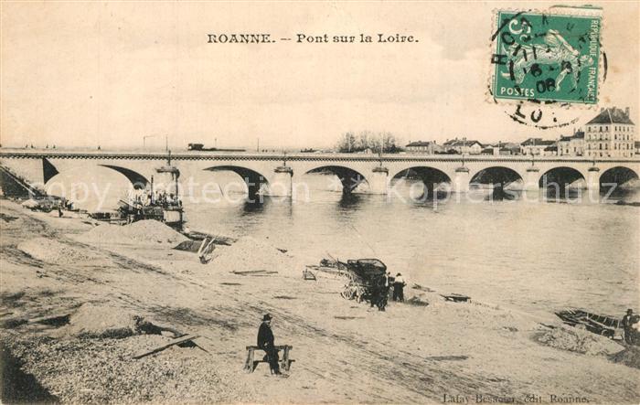 Roanne Loire Pont sur la Loire