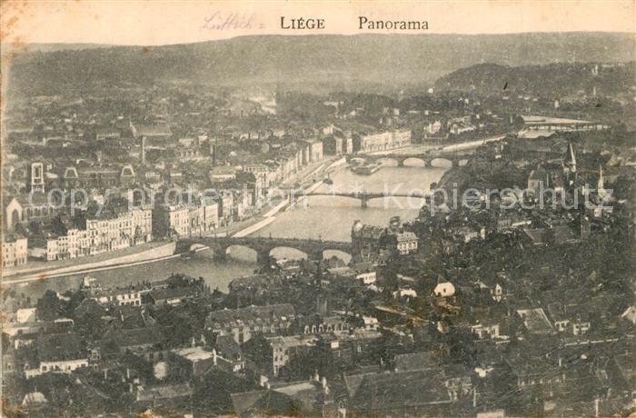 Liege Luettich Panorama