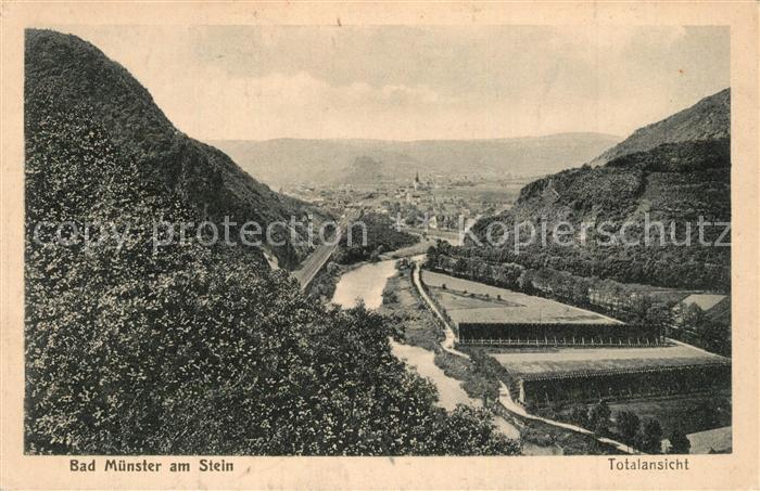 Bad Muenster Stein Ebernburg Panorama