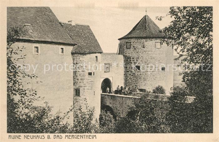Bad Mergentheim Ruine Neuhaus