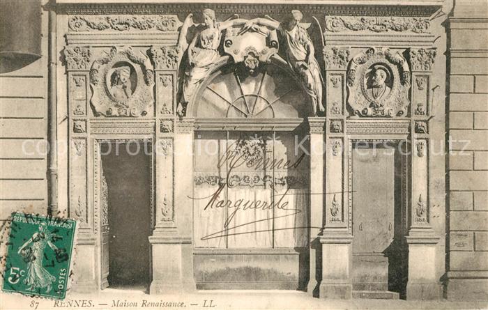 Rennes Ille-et-Vilaine Maison Renaissance