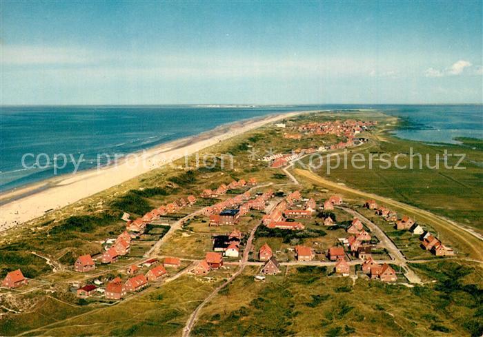 Insel Juist Fliegeraufnahme