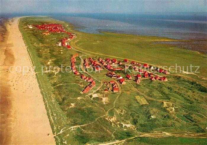 Insel Juist Fliegeraufnahme mit OT Loog