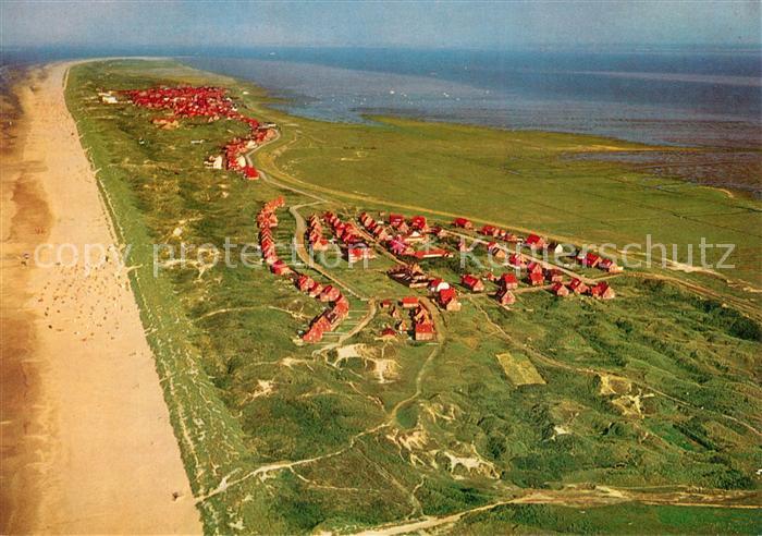 Insel Juist Fliegeraufnahme