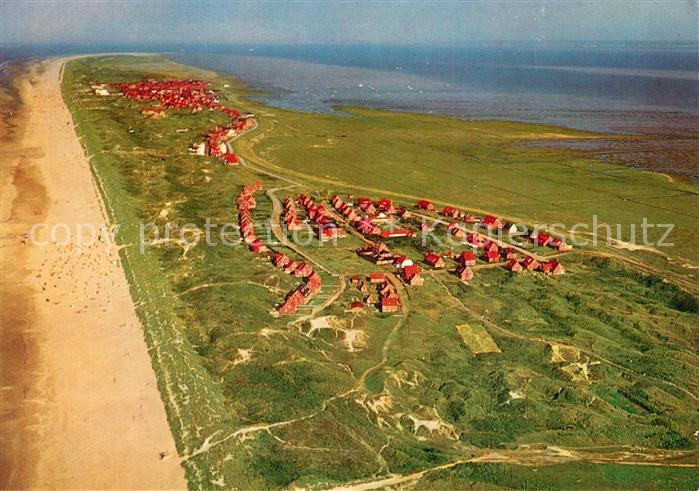 Insel Juist Fliegeraufnahme