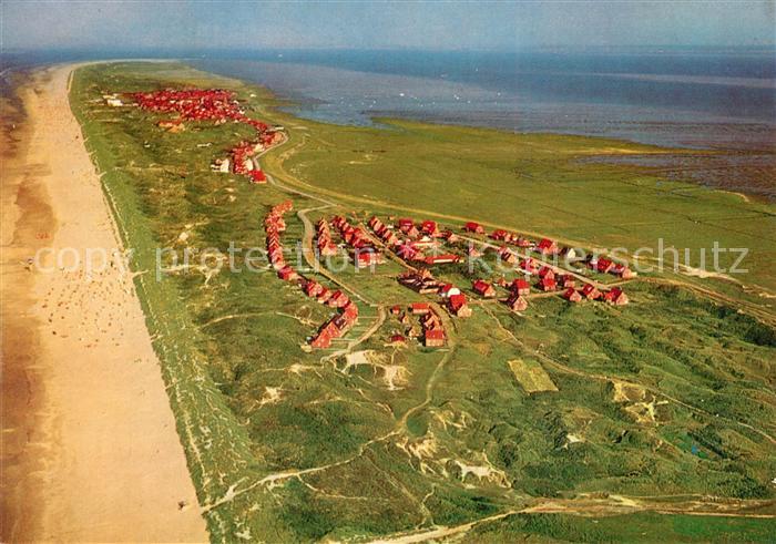 Insel Juist Fliegeraufnahme mit OT Loog