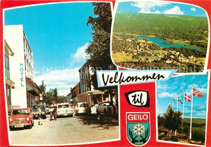 Geilo Ortsmotiv Hotel Panorama