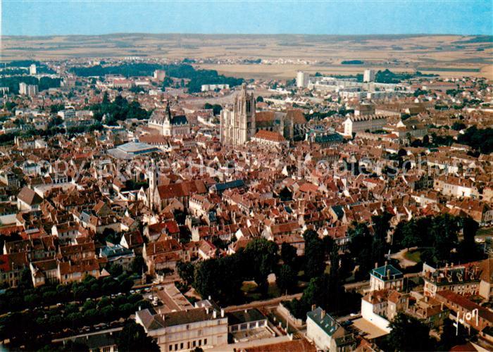 Sens 89 Vue generale aerienne