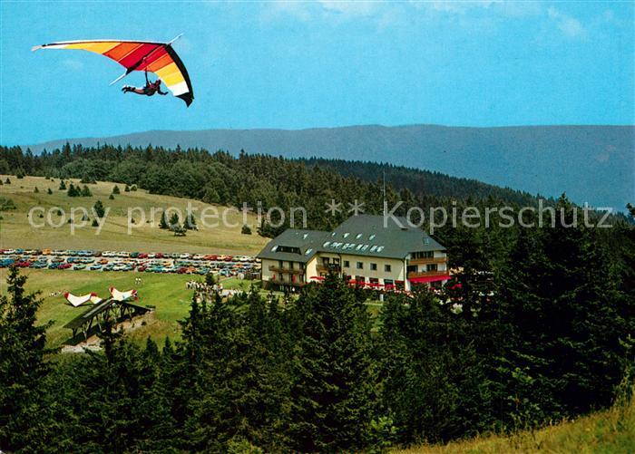 Kandel Breisgau Panorama Gleitschirmflieger