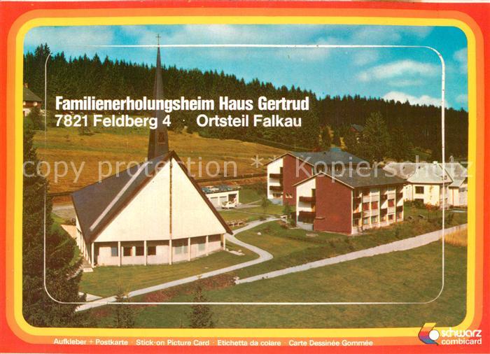 Falkau Familienerholungsheim Haus Gertrud