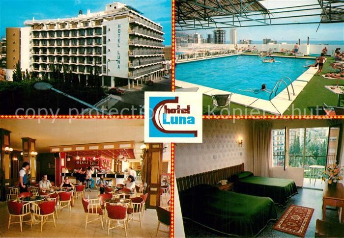 Benidorm Hotel Luna Pool Gastraum Gaestezimmer