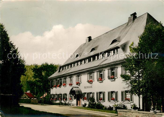 Hinterzarten Erholungsheim Erlenbruck der Dt Rhodiaceta