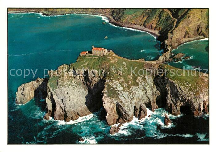 Bermeo San Juan de Gaztelugatxe Fliegeraufnahme