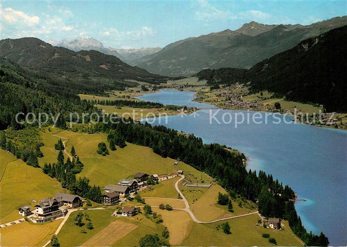 Weissensee Kaernten Naggl Fliegeraufnahme