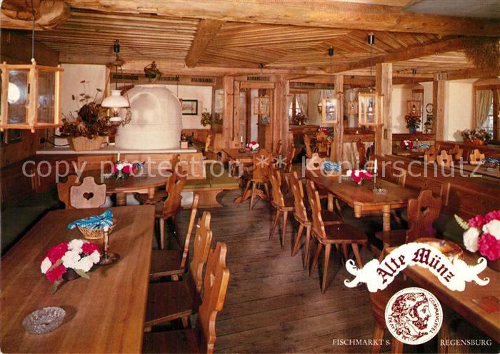 Regensburg Alte Muenze Fischmarkt Oberpfaelzer Schmankerlkueche
