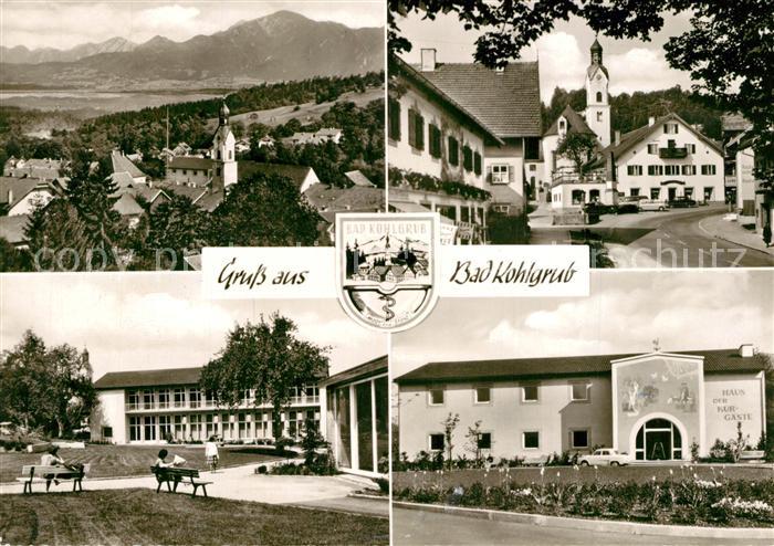 Bad Kohlgrub Panorama Kirche Kurhaus Park