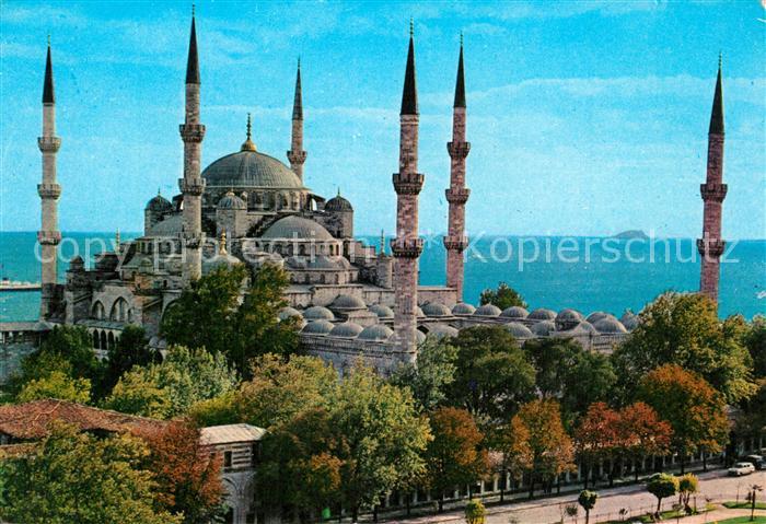 Istanbul Constantinopel Blaue Moschee