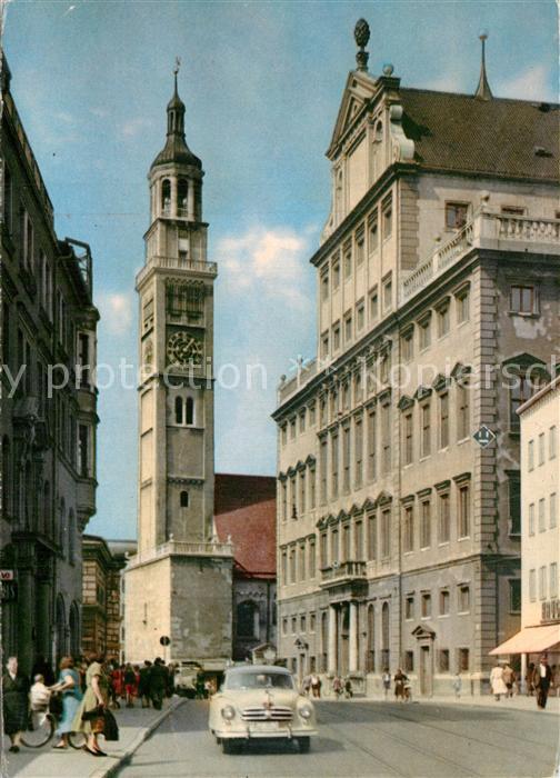 Augsburg Rathaus und Perlach