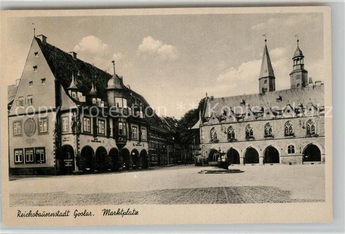 Goslar Marktplatz