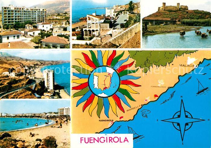 Fuengirola Hotel Strand Lageplan