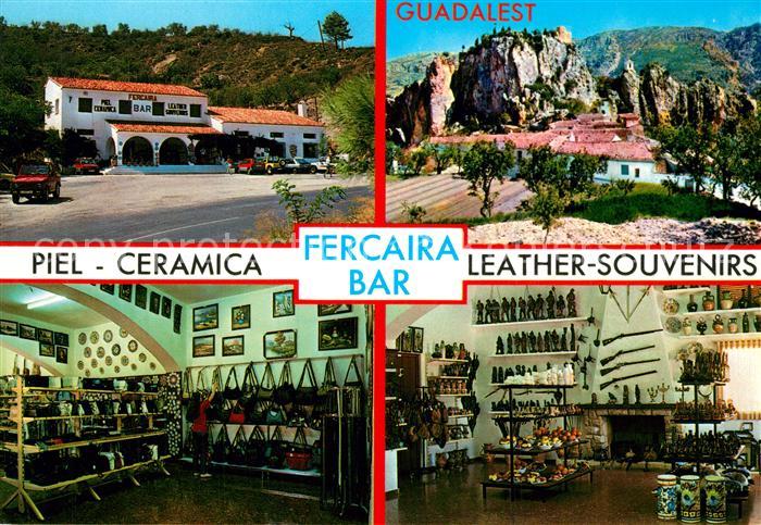 Guadalest Piel Ceramica Fercaira-Bar Leahter Souvenirs