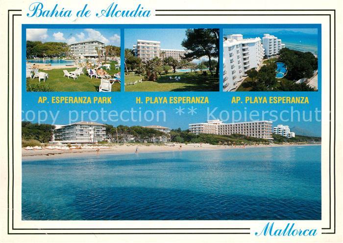 Bahia de Alcudia Apartamentos-Esperanza-Park Hotel-Playa-Esperanza