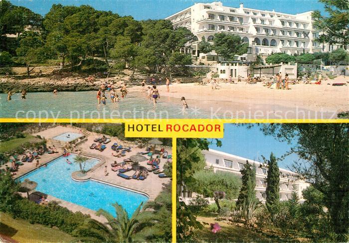Cala d Or Hotel Rocador Fliegeraufnahme Pool Strand