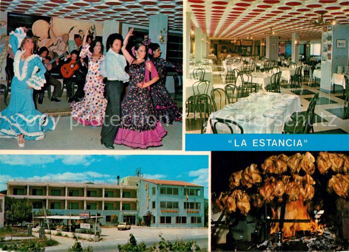 Benisa Alicante La Estancia Restaurant Barbacoa Flamenco-T?nzer