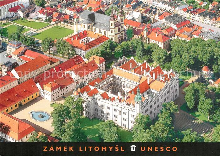 Litomysl Zamek Schloss Fliegeraufnahme