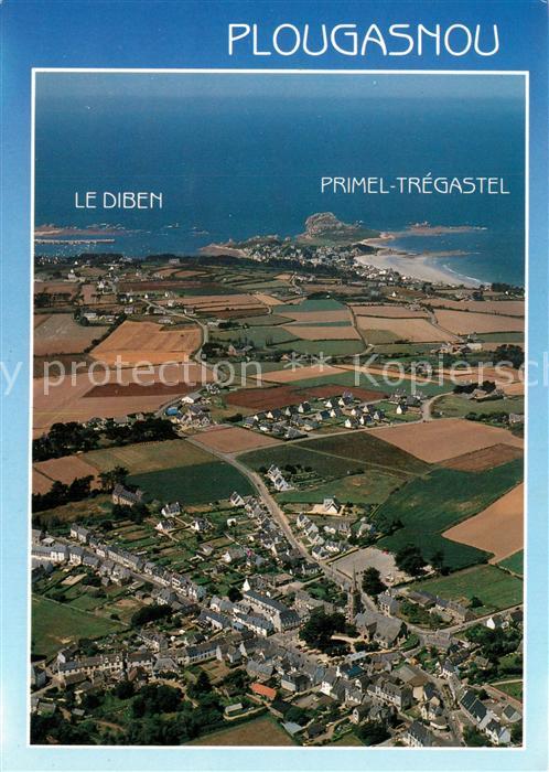 Plougasnou Fliegeraufnahme