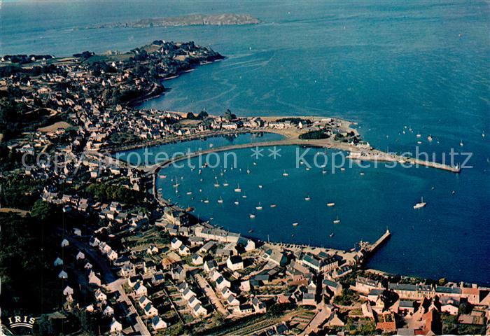 Perros-Guirec Fliegeraufnahme Le Port la Pointe du Ch