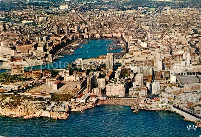 Marseille Bouches-du-Rhone Fliegeraufnahme