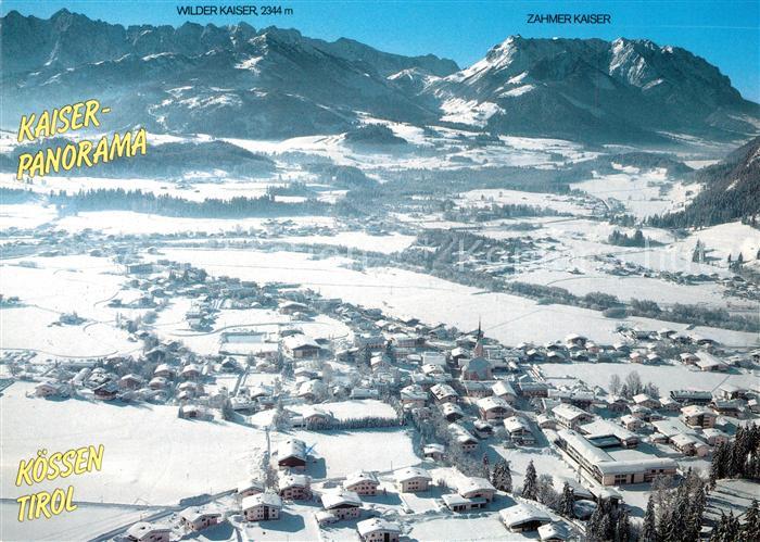 K?ssen Tirol Fliegeraufnahme Kaiser Panorama