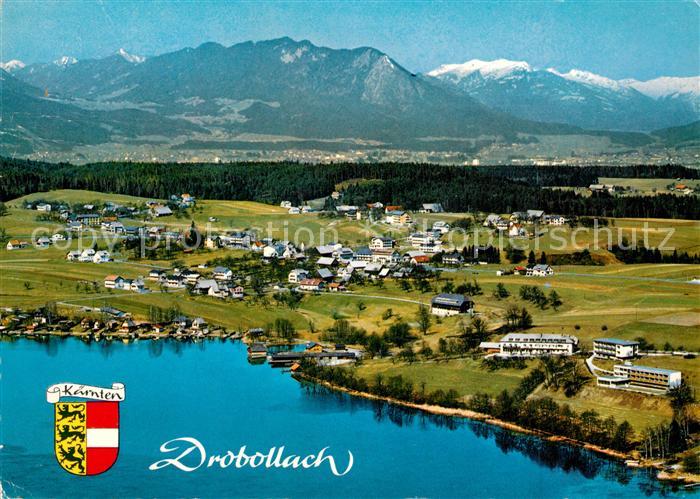 Drobollach Faaker See Fliegeraufnahme