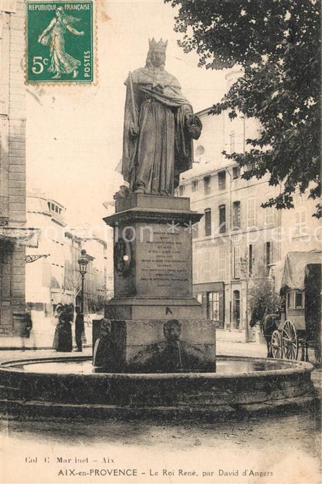Aix-en-Provence Le Roi Rene par David d_Angers