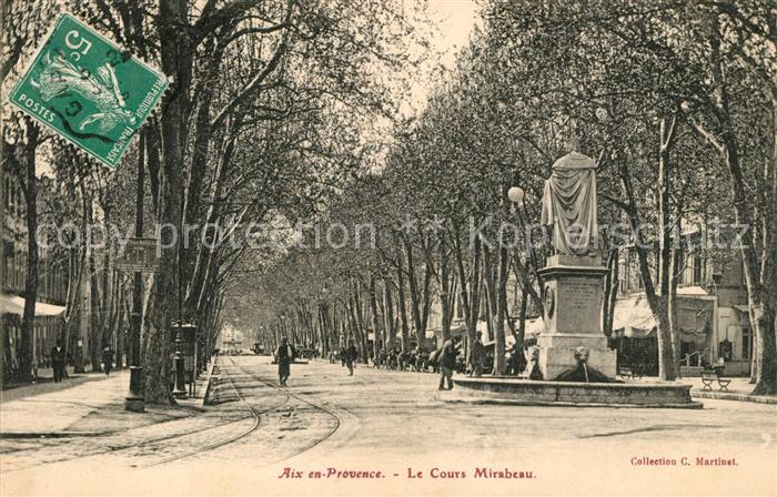 Aix-en-Provence Le Cours Mirabeau