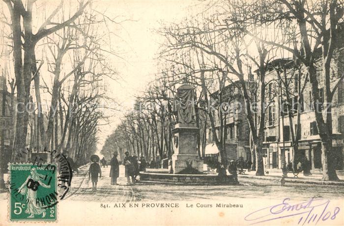 Aix-en-Provence Le Cours Mirabeau