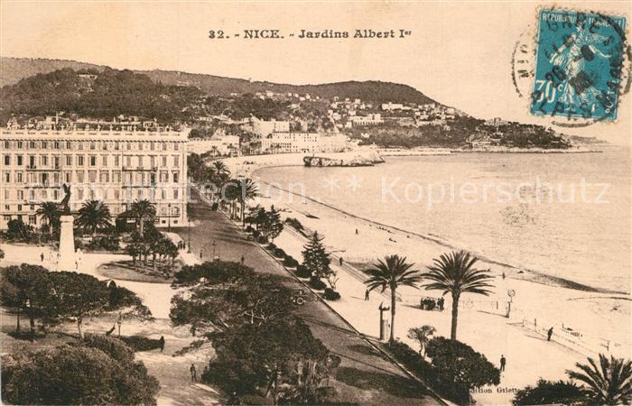 Nice Alpes Maritimes Jardins Albert Ier
