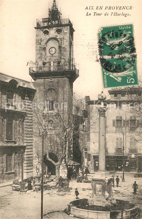 Aix-en-Provence La Tour de l Horloge
