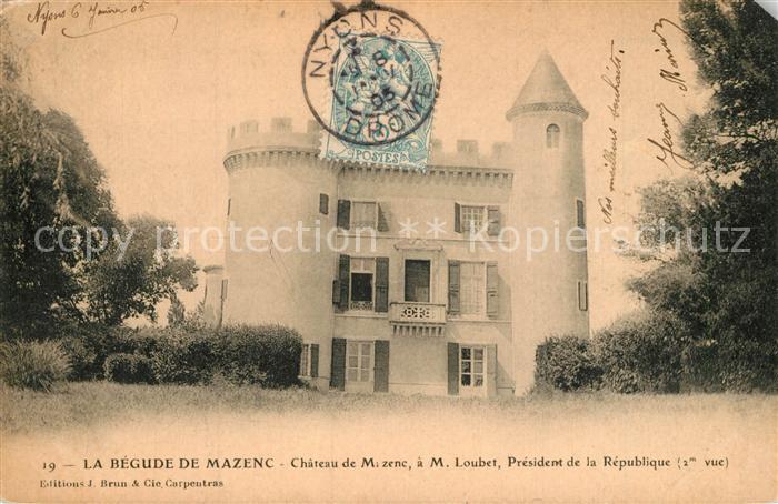 La Begude-de-Mazenc Chateaude Mizene