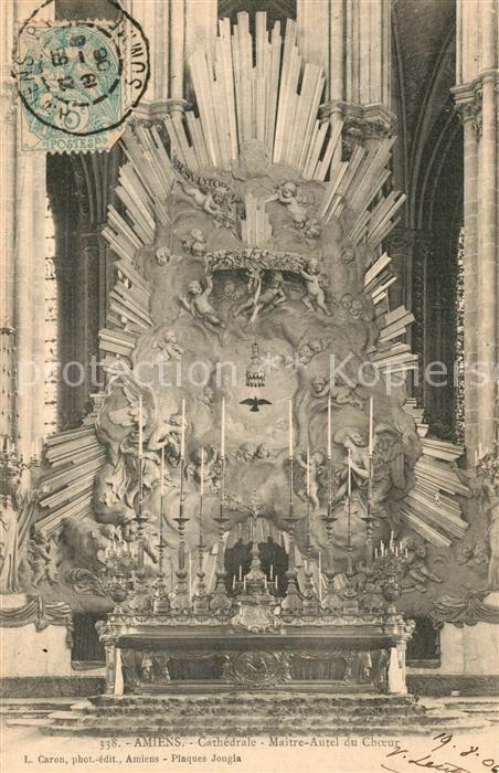 Amiens Cathedrale Maitre Autel du Choeur