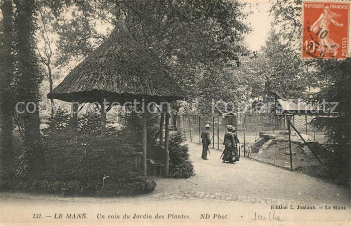Le Mans Sarthe Un coin du Jardin des Plantes