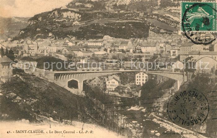 Saint-Claude Jura Le Pont Central