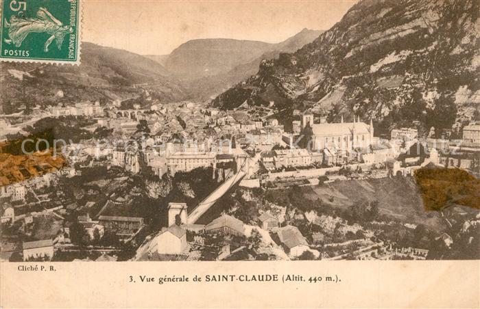 Saint-Claude Jura Vue generale