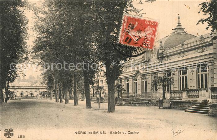 Neris-les-Bains Entree du Casino