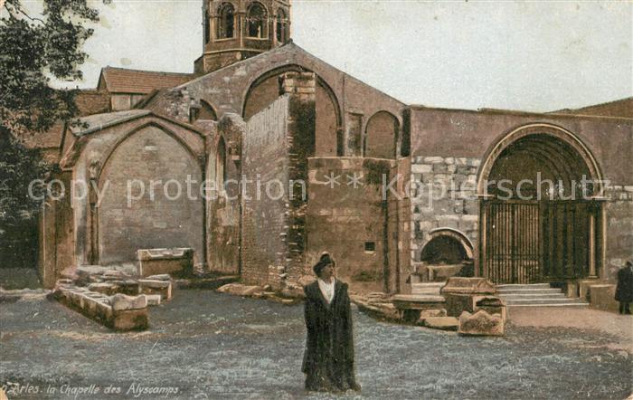 Arles Bouches-du-Rhone La Chapelle des Alyscamps