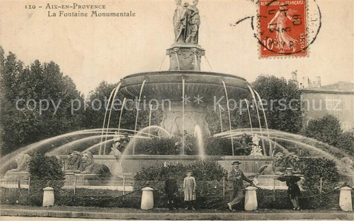 Aix-en-Provence La Fontaine Monumentale