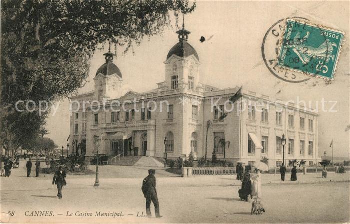 Cannes Alpes-Maritimes Le Casino Municipal